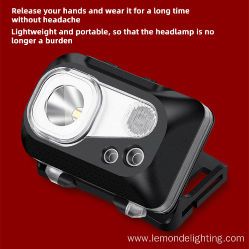 Intelligent Induction Outdoor USB Rechargeable Headlamp